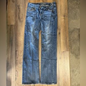 Rock & Roll Cowgirl Boot Cut Blue Jeans